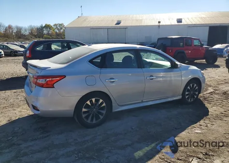 2017 Nissan Sentra S из США, поврежденный, VIN 3N1AB7AP5HY251152